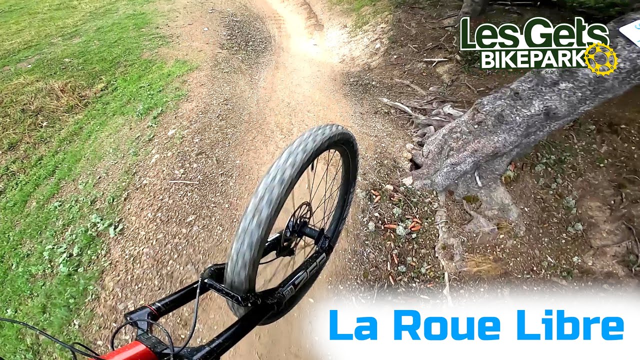 La Roue Libre: Blue track - Les Gets Bike Park 2024