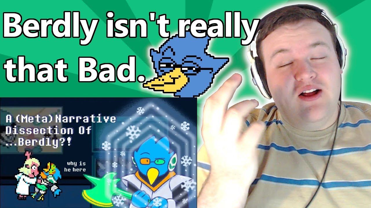 Why Is Berdly In Deltarune? An (Over)Analysis - @astuffedalpaca5365 | Fort_Master Reaction