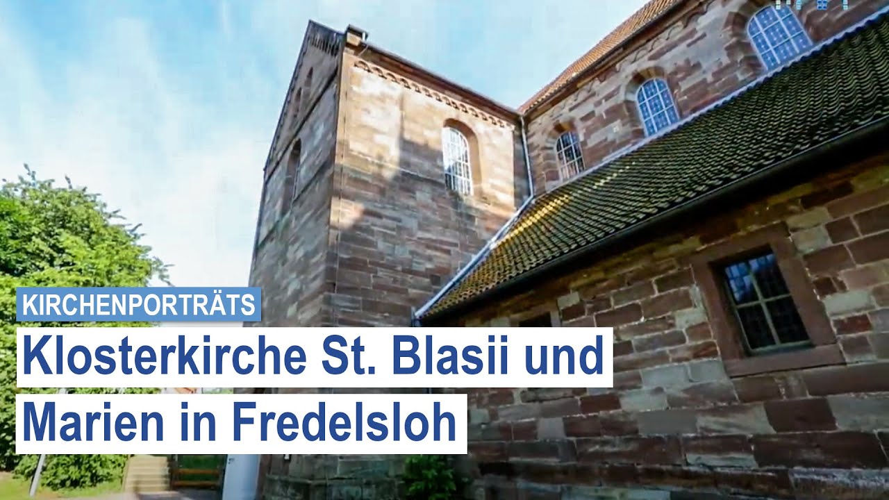 Die Klosterkirche Fredelsloh St. Blasii und Marien steht mitten in einem Töpferdorf