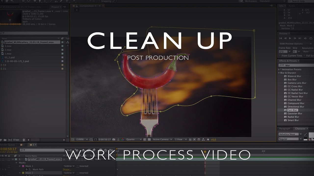 CleanUP process video