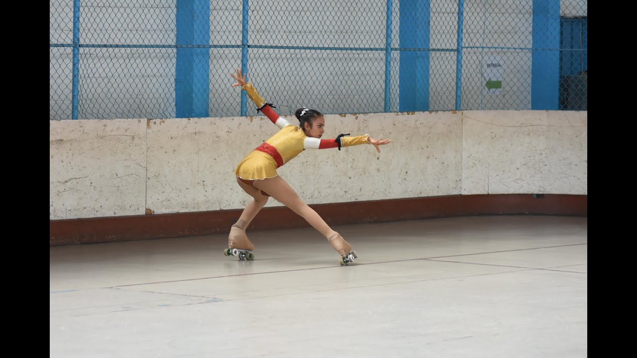 Patinaje Artístico Ecuador | Coreografía de Amaia Garcia - Medalla de Oro (instagram: @amaiapatina)
