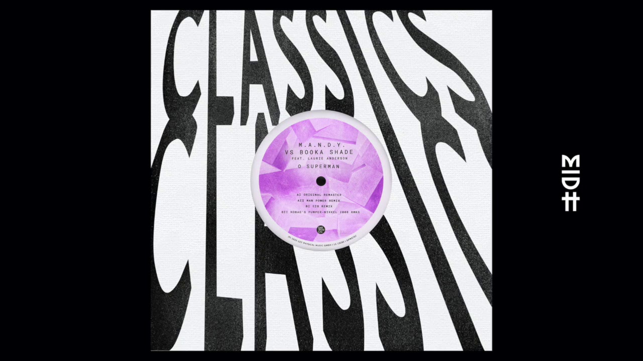 M.A.N.D.Y. vs Booka Shade feat. Laurie Anderson - O Superman (SIS Remix)