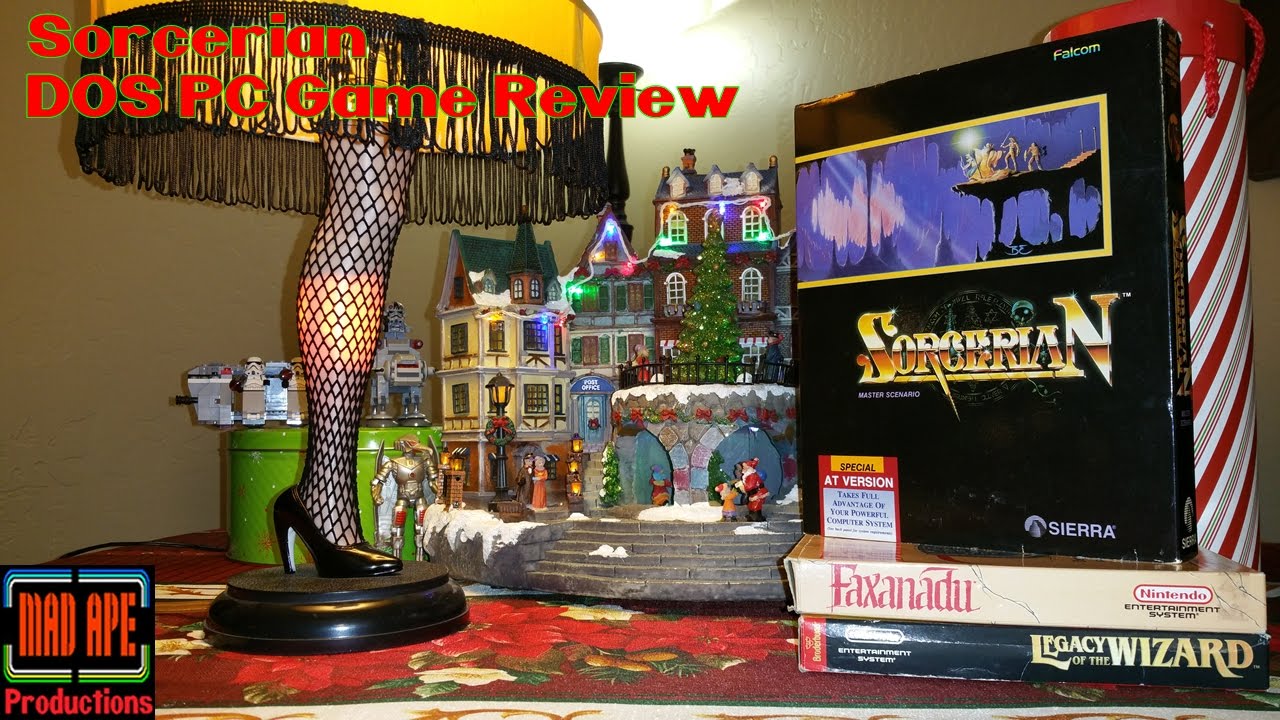 Sorcerian PC DOS Game Review