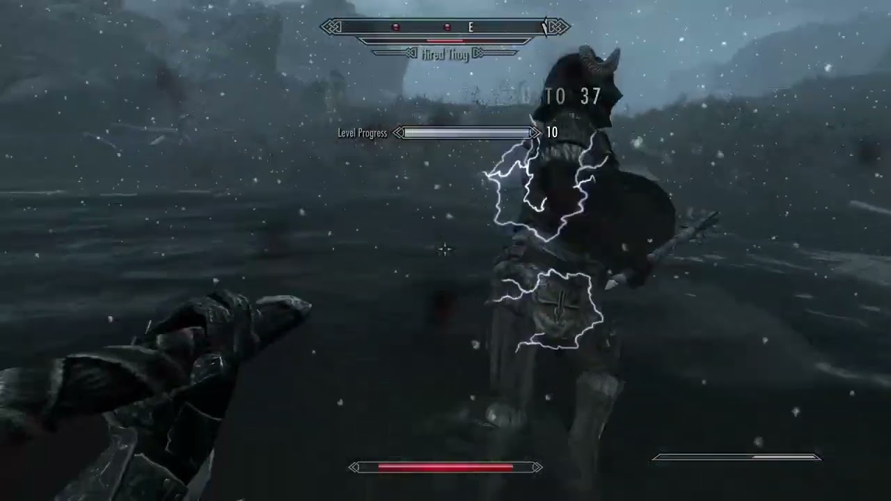 Skyrim Horrible audio bc of twitch