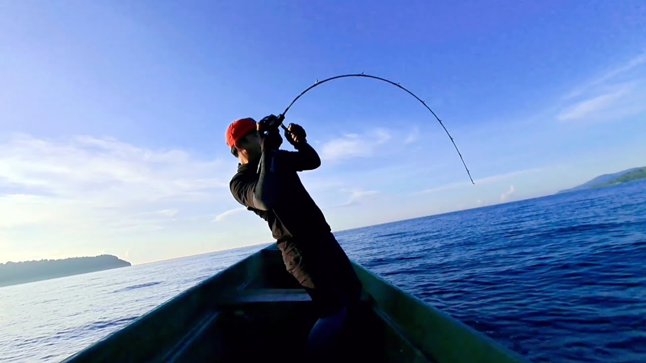 ACTION LENGKUNGAN DAIWA KRUEGER ROD YG COCOK UNTUK MANCING LAUT DALAM#fishing #mancingmania #daiwa