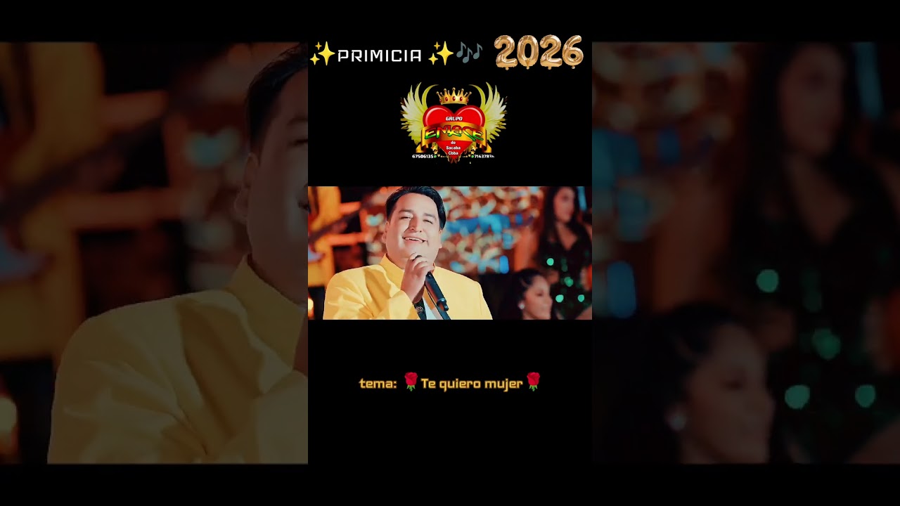 ENLACE DE SACABA 🇧🇴♥️ EL ORIGINAL TEMA: 🌹TE QUIERO MUJER🌹PRIMICIA ✨2026✨CONTACTOS: 67506135_71437836