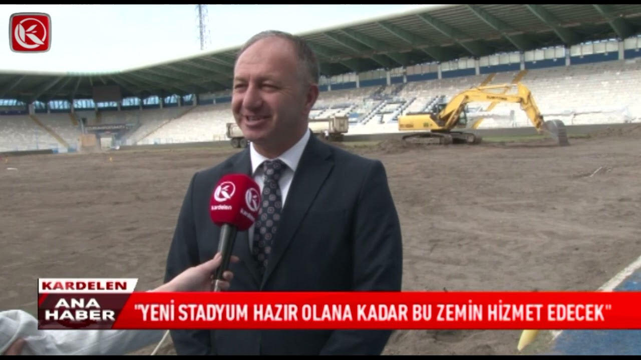 Kardelen TV | KAZIM KARABEKİR STADYUMU HİBRİT ÇİM OLUYOR