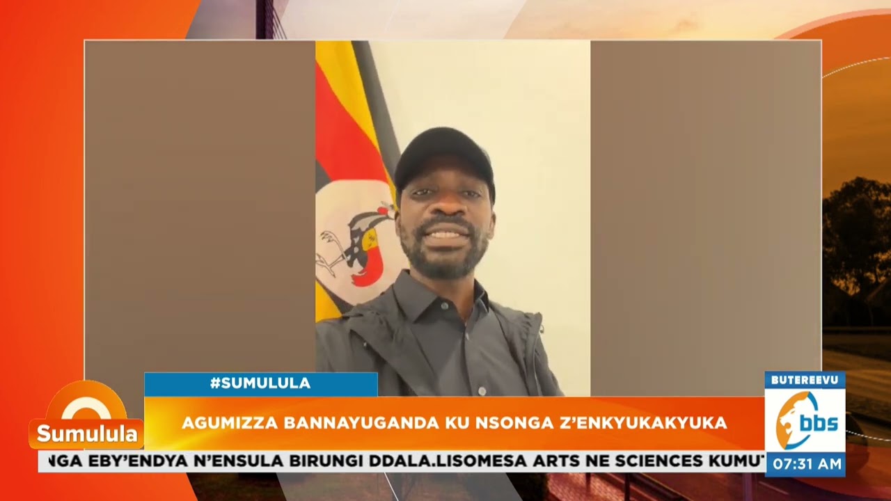 Ebyama ku kituufu ekyafulumizza Kyagulanyi. #Sumulula