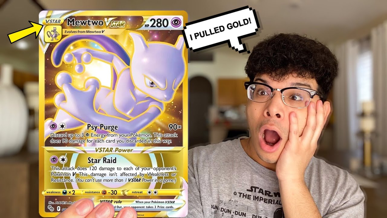 I JUST PULLED ONE OF THE RAREST SECRET GOLDEN POKEMON CARDS..