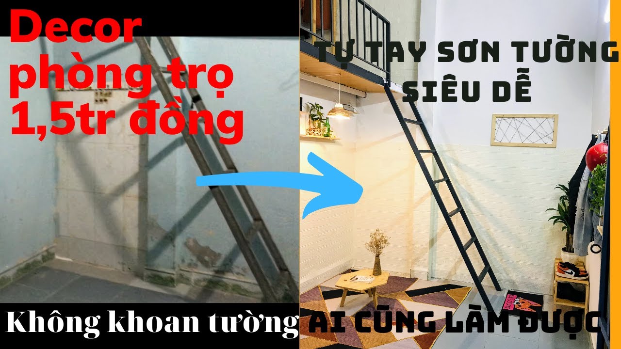 Decor Phòng trọ nhỏ thay đổi đến 