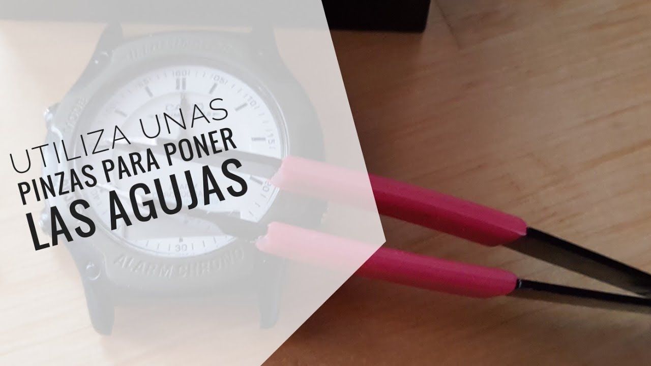 Poner las agujas [manos] de reloj de manera FÁCIL 👍 [FUNCIONA]