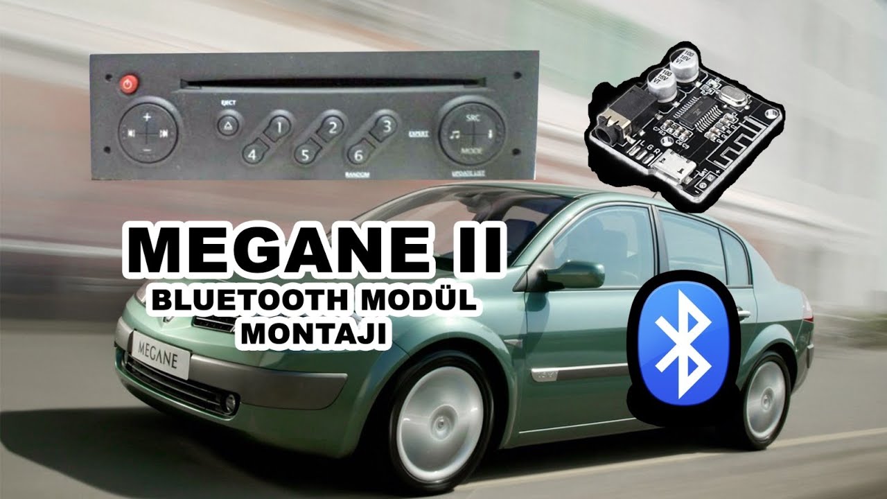 Megane 2 Teybine Bluetooth Ekledik!