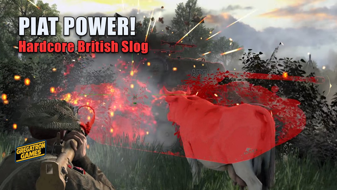 Hardcore British Skirmish Mission 2 - The PIAT Is My Best Friend - Gates of Hell: Ostfront