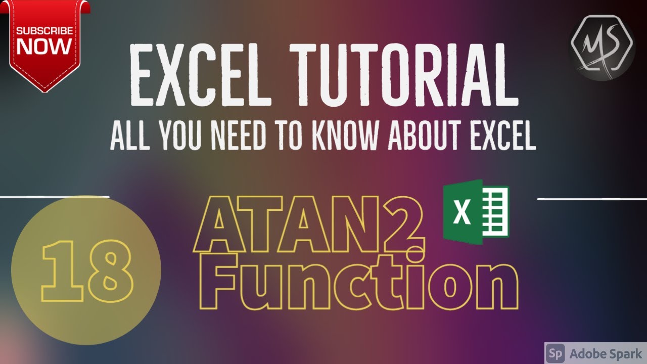Atan2 Function-#Excel Tutorial-جميع معادلات الاكسيل