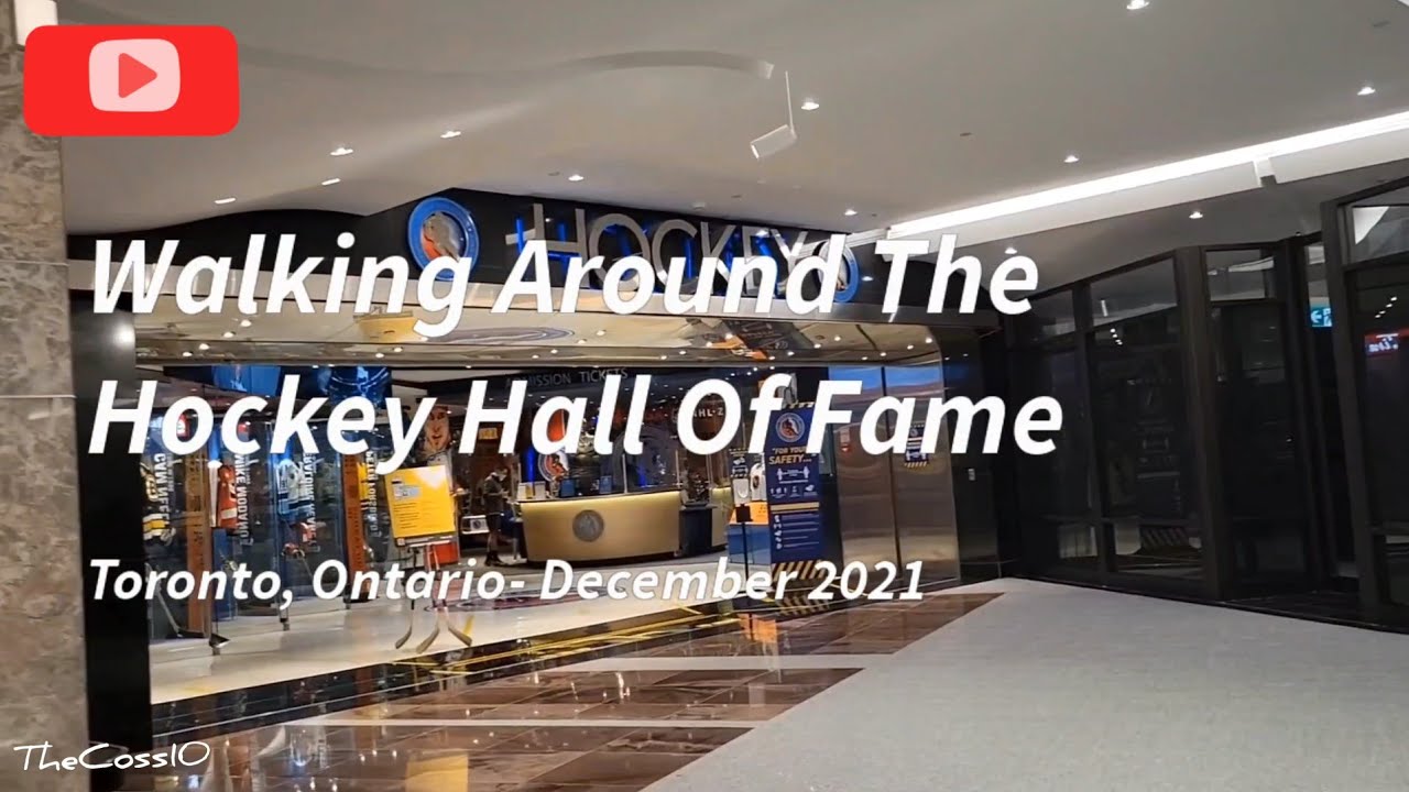 🚶‍♂️Walking Around The Hockey Hall Of Fame In Toronto, Ontario 🇨🇦- December 2021🏒
