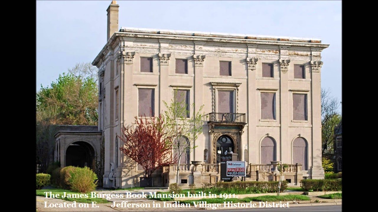 Mansions and Homes of Detroit's Richest Residents