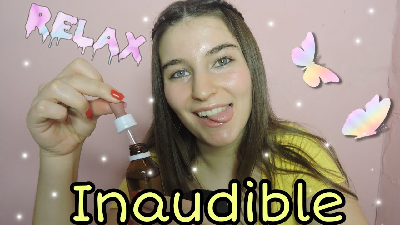 ASMR/INAUDIBLE SUPER RELAJANTE PARA DORMIR😴