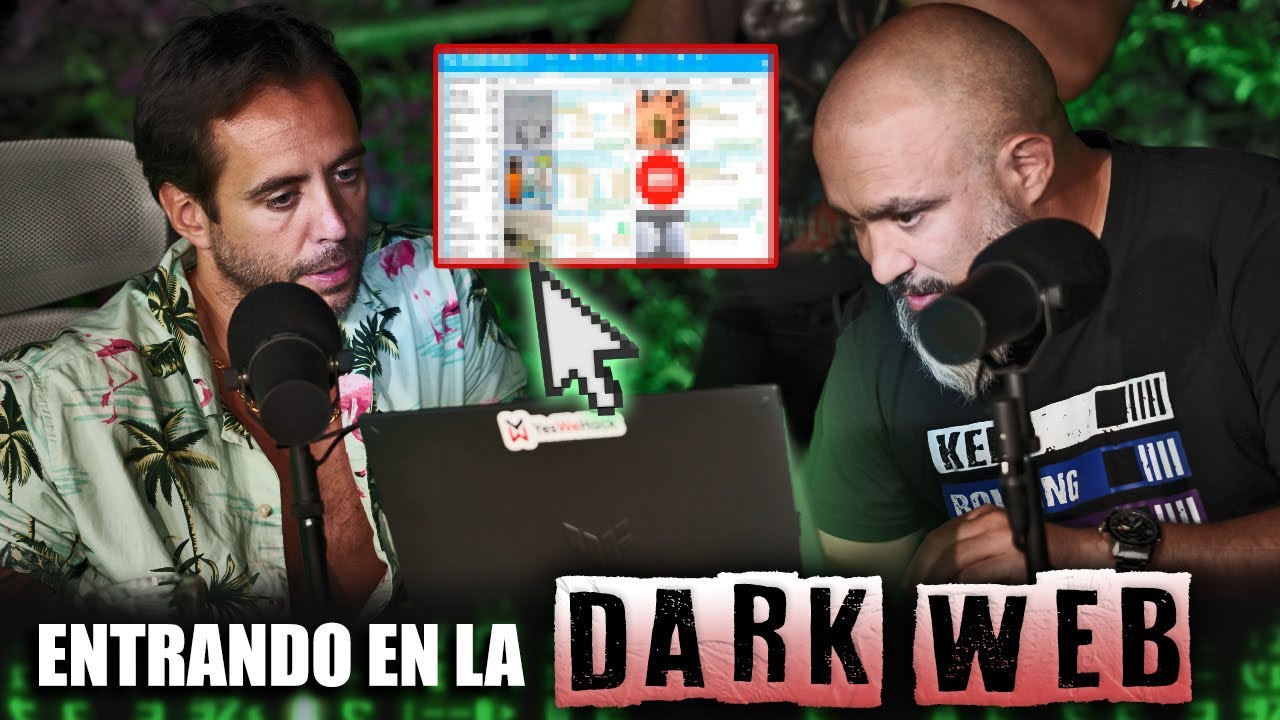 Entrando en la DARK WEB en directo con un HACKER (Mercados Ilegales, Sicarios, Secretos empresas...)