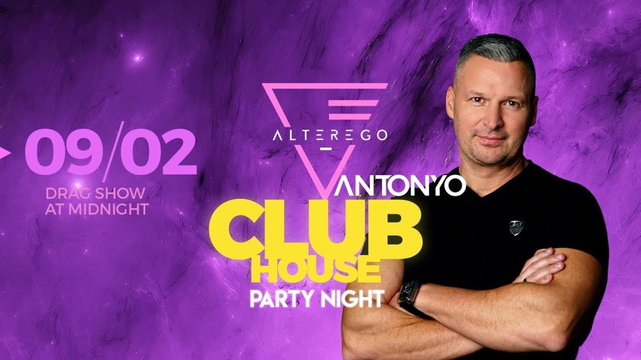 ANTONYO LIVE MIX @ALTEREGO - 2023.09.02