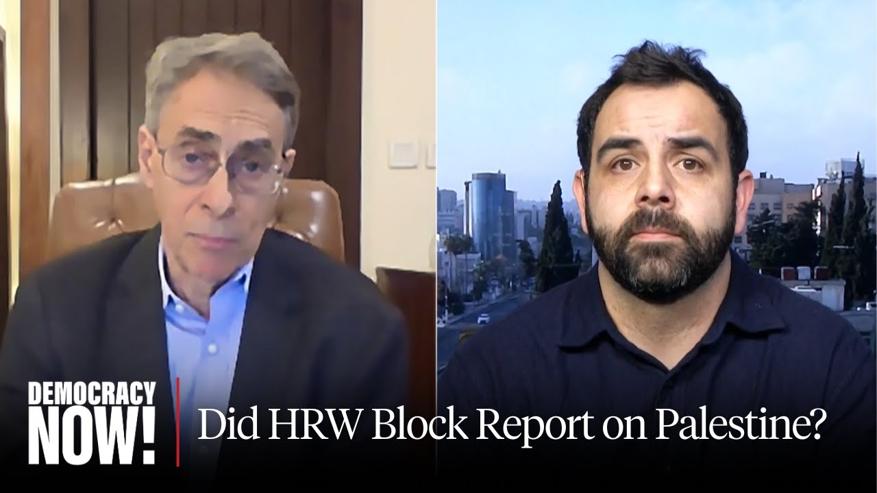 Is Denial of Palestinians' Right of Return a Crime Against Humanity? Omar Shakir & Ken Roth Debate