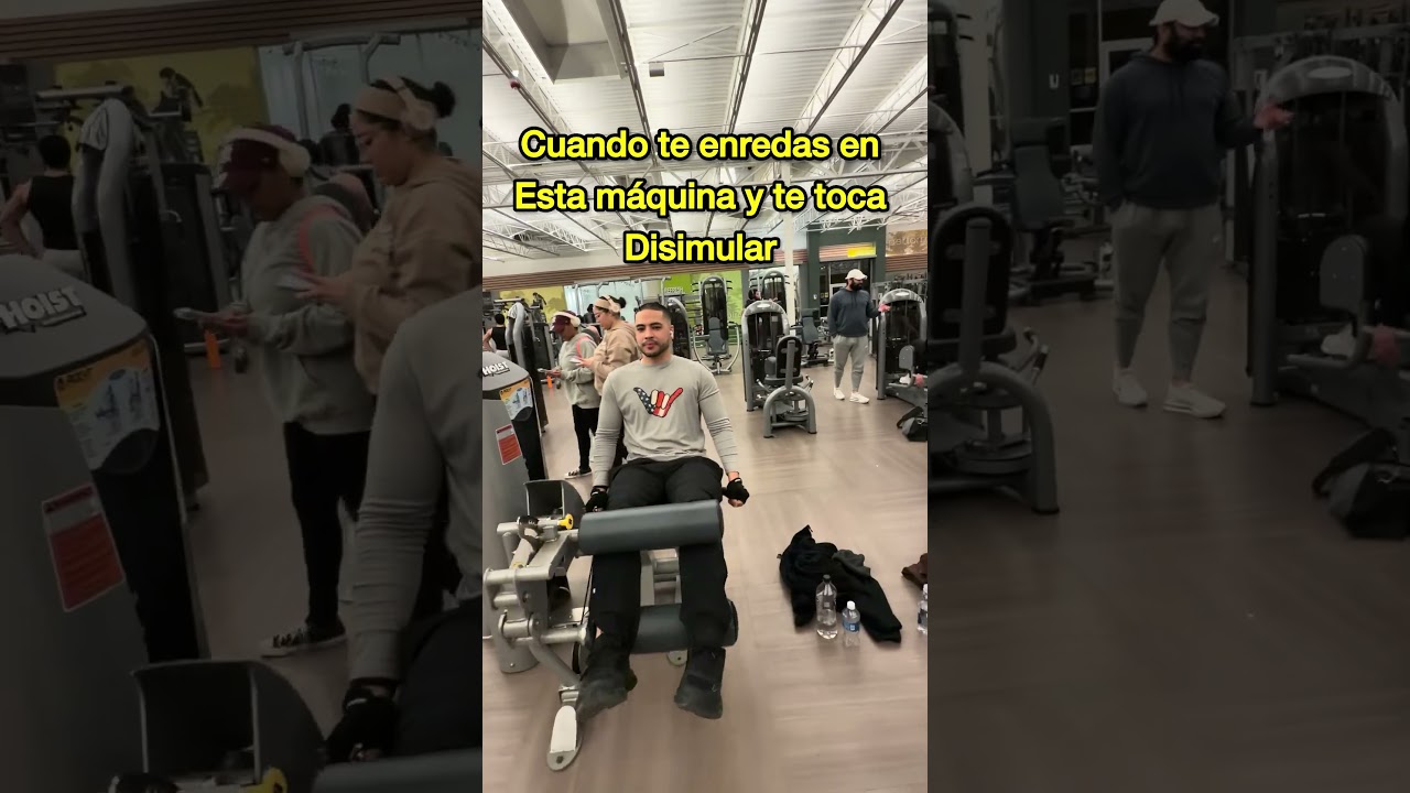 Odio esa m&aacute;quina #motivation #gymhumor #viral