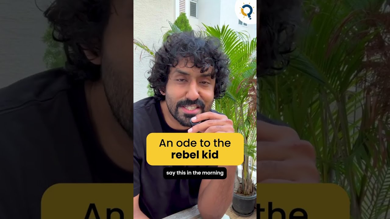 An ode to the rebel kid.