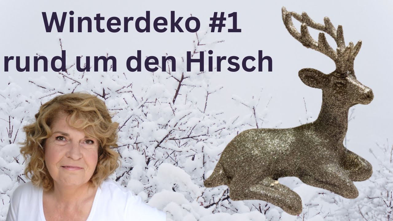 Winterdeko #1 rund um den Silberhirsch