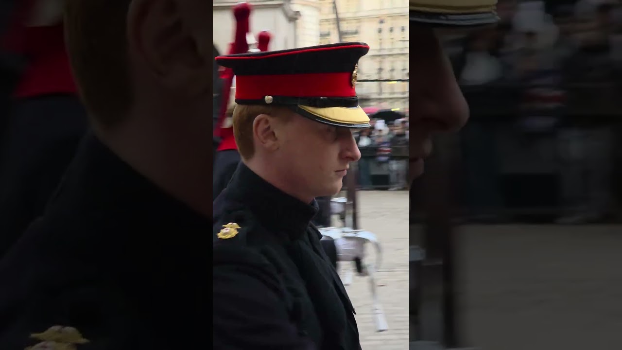 16/02/26 End of the guard 4 pm#london #horse #buckinghampalace #londoners 