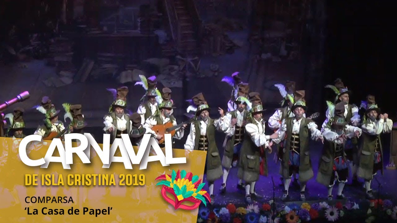 Carnaval Isla Cristina 2019. [Final] Comparsa ‘La casa de papel’