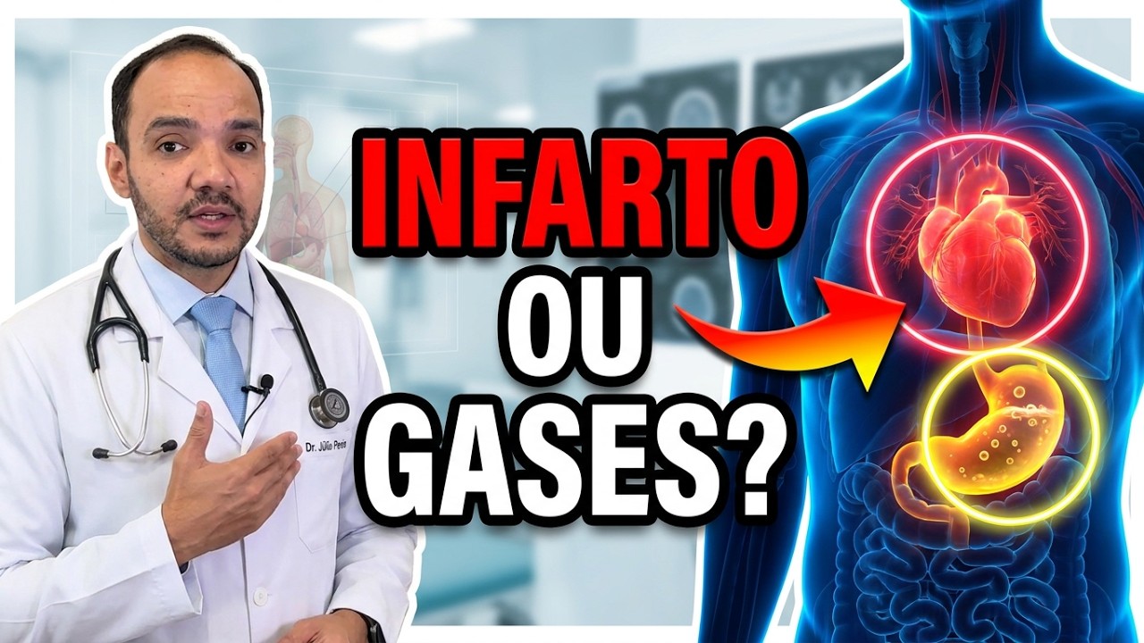 DOR NO PEITO: Gases no coração? REFLUXO ? INFARTO? Entenda o que é. Saiba quando se preocupar.