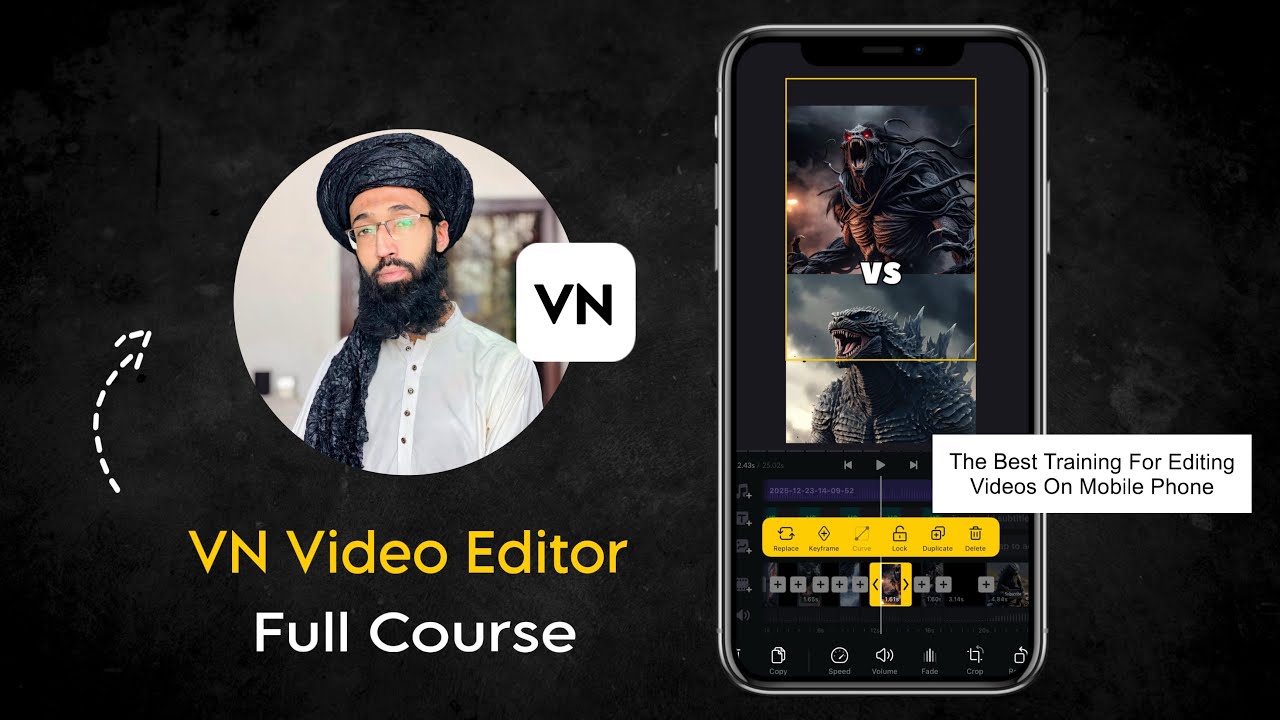 Vn Video Editing Course In Urdu/Hindi | Tutorial For Beginners 