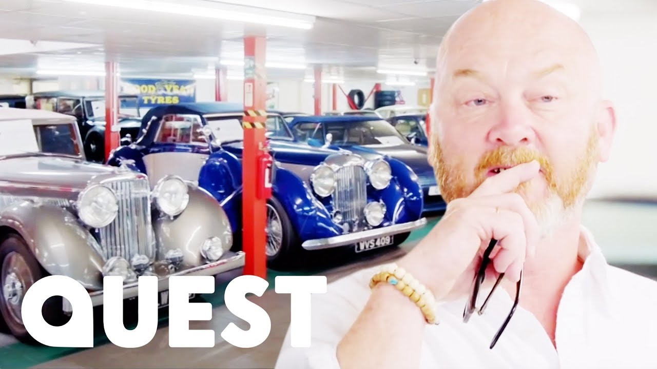 Drew Views Rodger Dudding's &pound;40M Classic Car Collection | Salvage Hunters: Classic Cars