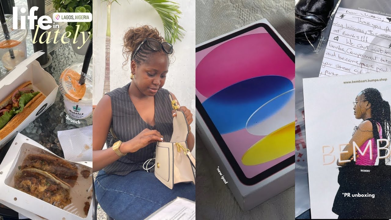 Life lately: I got an IPAD!| brunch date| PR unboxing | life update & more!