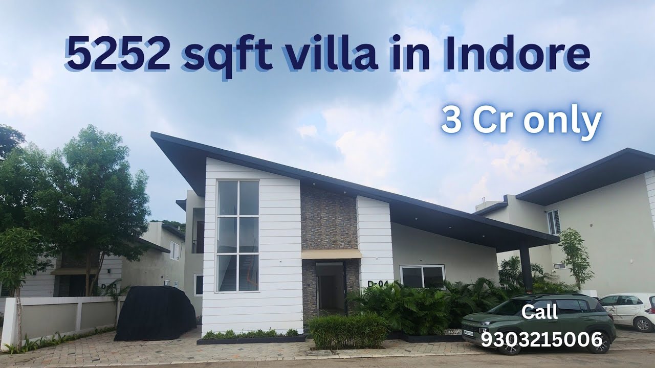 Вилла на продажу в Индоре | Veda Homes | Khandwa Road | 5252 кв. фута