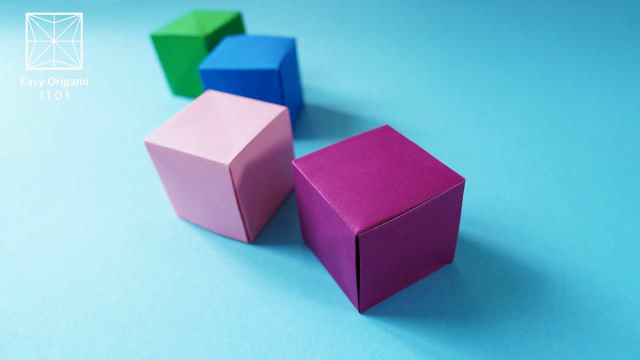 Papier Würfel Falten Basteln