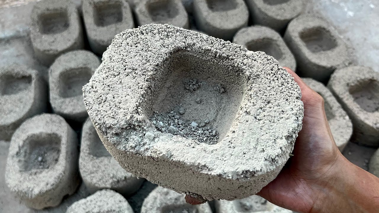 ASMR | New 🫡 Handmade Texture Pots Dry Floor crumbling 