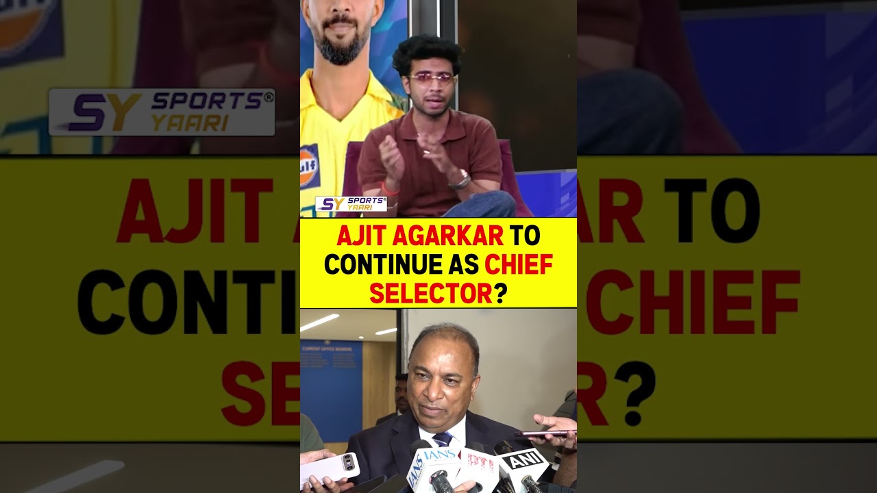 AJIT AGARKAR TO CONTINUE AS CHIEF SELECTOR? #ajitagarkar #bcci #selectors #gautamgambhir #rohit