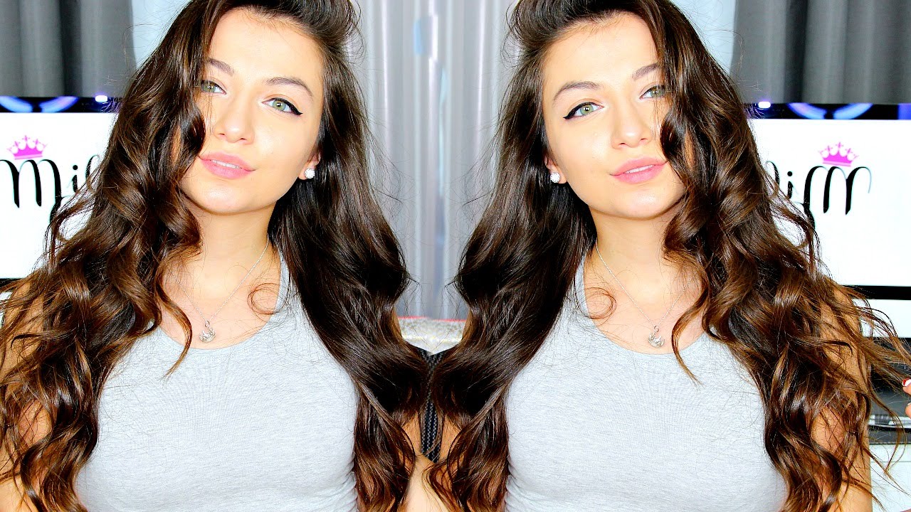 How I Curl my Hair: Loose Wavy Curls
