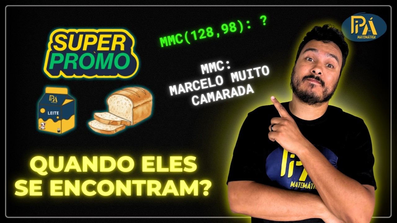 Como calcular MMC sem decoreba? | Piá da Matemática.