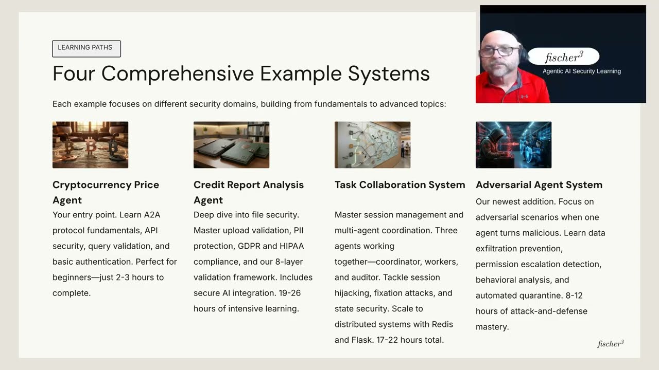 fischer³ Agentic AI Security Education