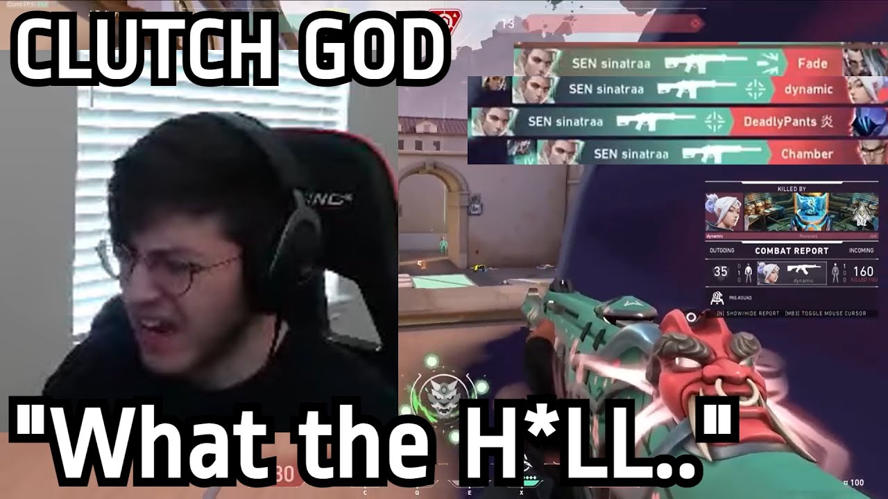 Zombs reacts to SEN Sinatraa's INSANE 1v4 CLUTCH