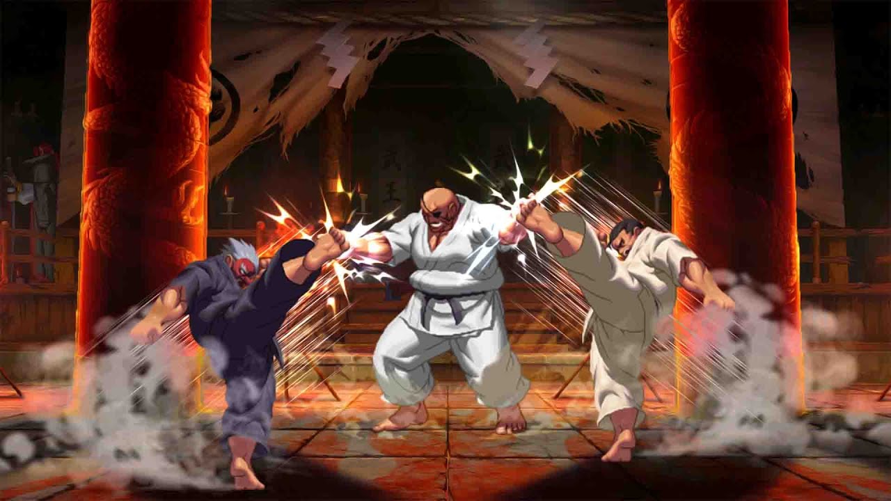 Orochi Doppo  VS. Takuma and Mr. Karate