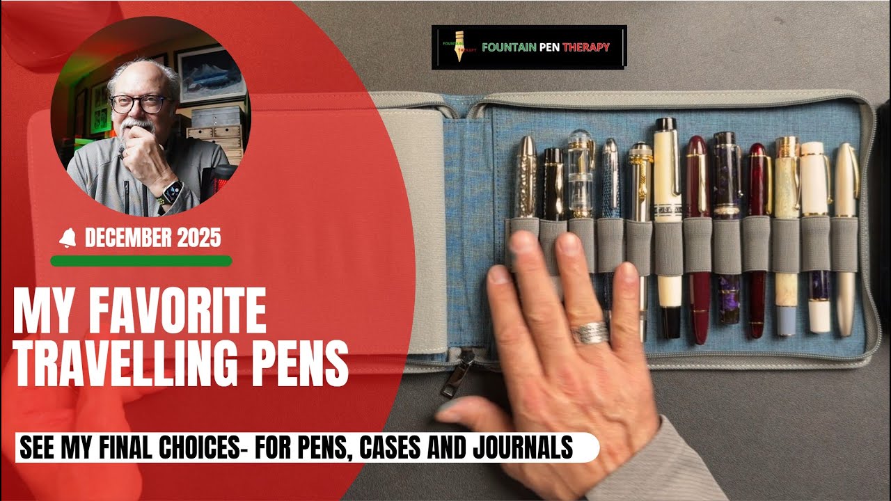 MY FAVORITE TRAVELLING PENS