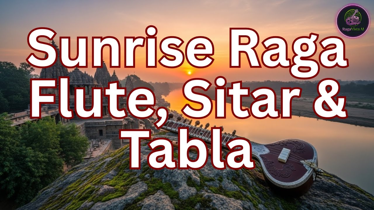 Sunrise Raga: Flute, Sitar & Tabla for a Positive Morning Flow