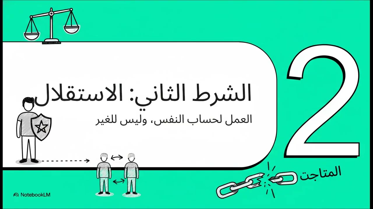 شروط اكتساب صفة التاجر