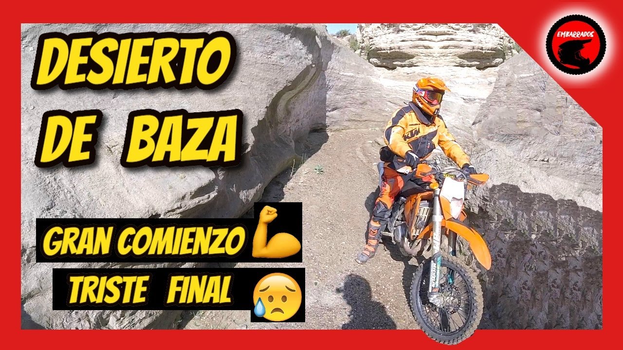 Desierto de Baza, Ramblas!! | Motos trail & enduro offroad