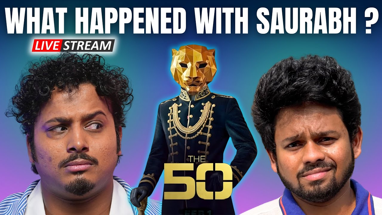 The 50 Reaction Stream | @saurabhgahdge 