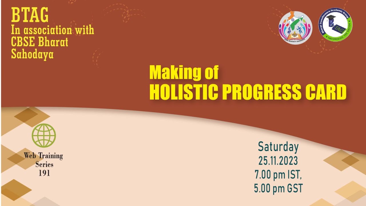 Making of Holistic Progress Card