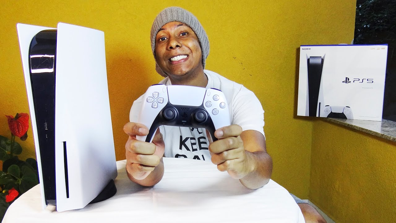 UNBOXING DO PS5 | O MONSTRO CHEGOU!