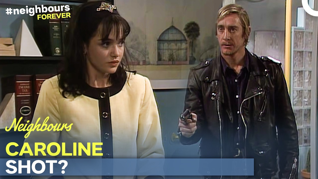 Armed Robbery at the Lassiters | Neighbours Season 7 Episode 1528 (1991)